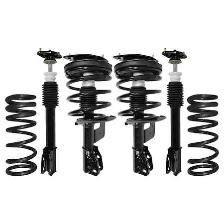 Unity 4-11420-65390c-001 Front and Rear Complete Strut Assembly Shock Kit 4-11420-65390c-001